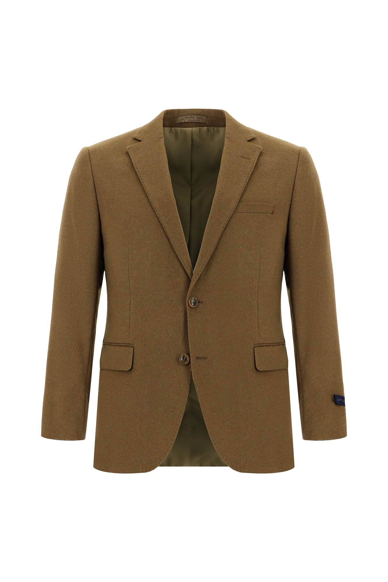 Camel Regular Fit İtalyan Kaşmir Ceket