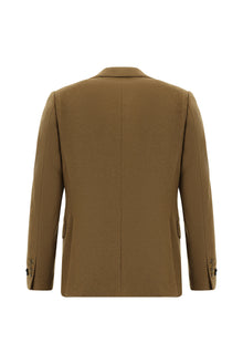 Camel 7 Drop Slim Fit Dar Kesim Klasik ?talyan Ka?mir Ceket-Abdullah Ki??l?
