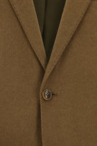 Camel Regular Fit İtalyan Kaşmir Ceket