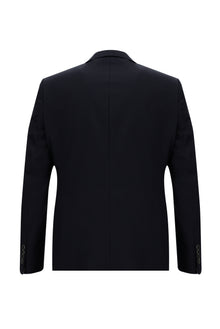 Orta Lacivert Klasik Blazer Ceket