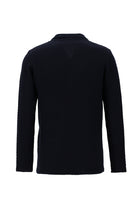 Koyu Lacivert Regular Fit Örme Triko Hırka