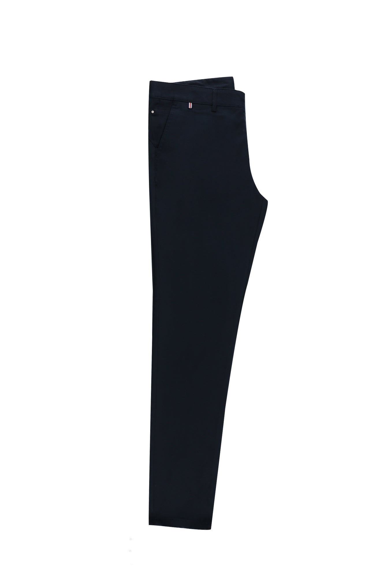 Koyu Lacivert Regular Fit Likralı Kanvas / Chino Pantolon
