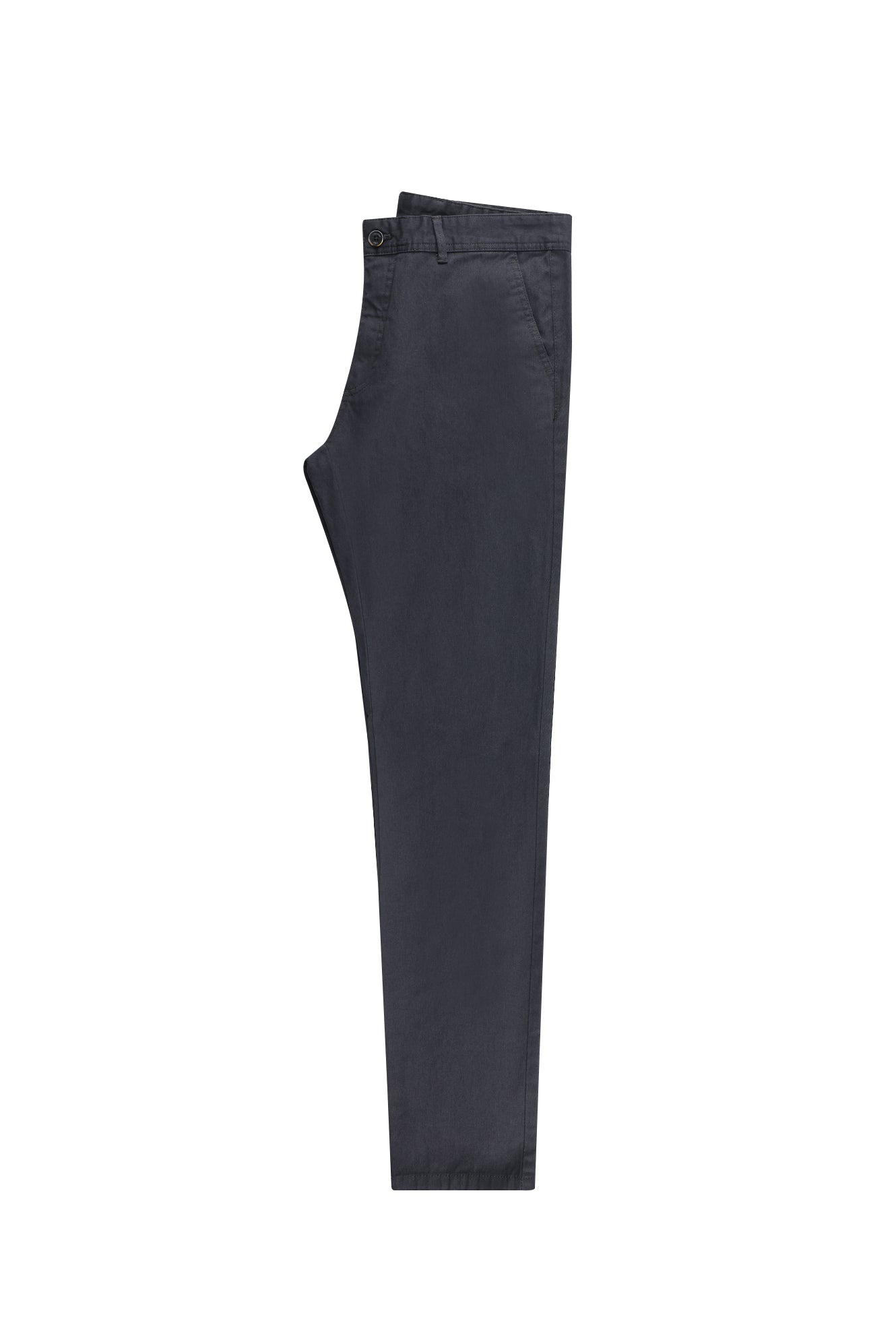 Koyu Füme Regular Fit Likralı Kanvas / Chino Pantolon