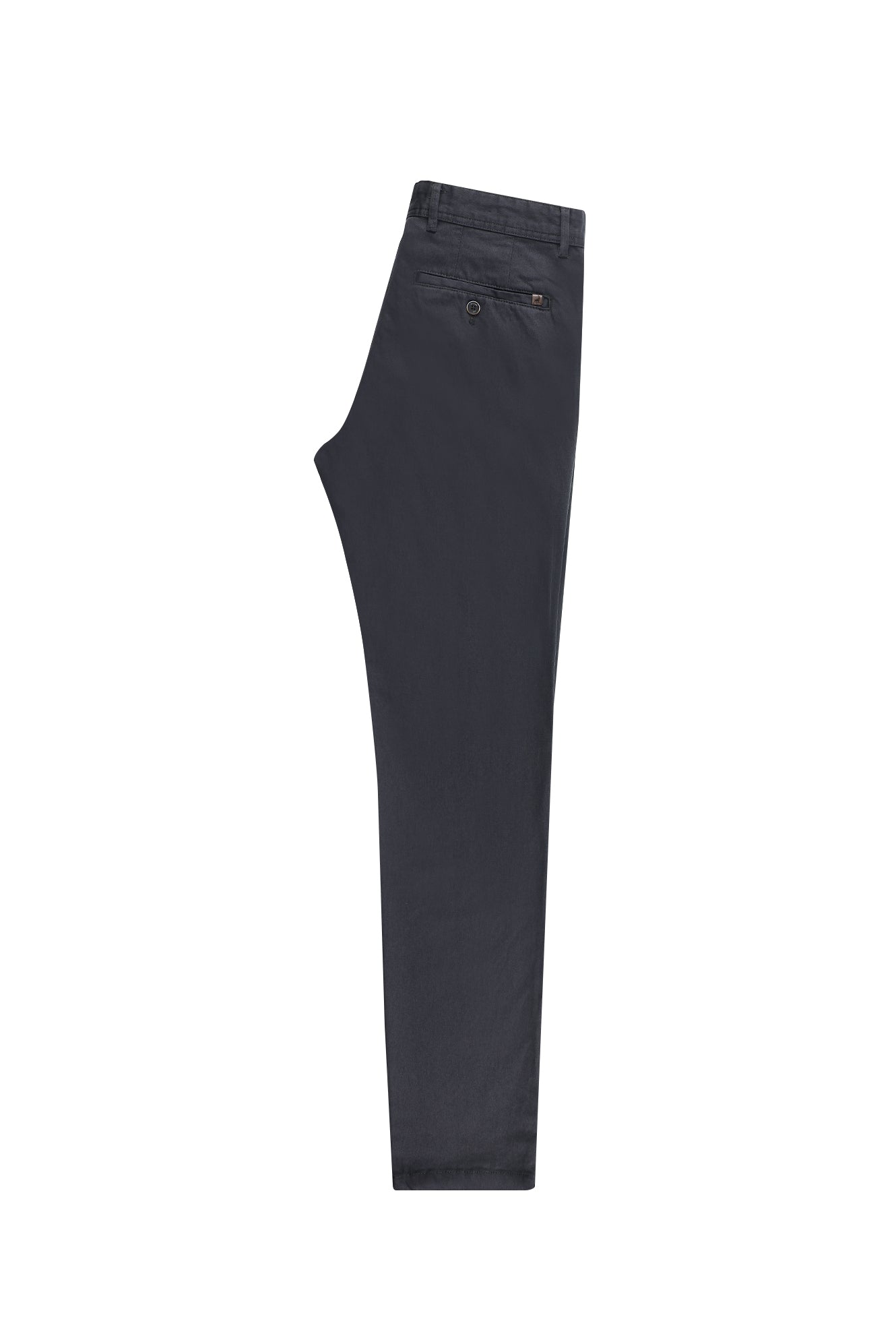 Koyu Füme Regular Fit Likralı Kanvas / Chino Pantolon