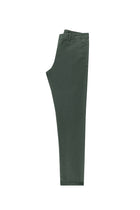 Koyu Yeşil Regular Fit Likralı Kanvas / Chino Pantolon
