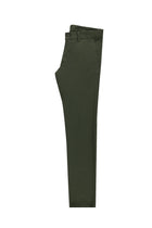 Orta Haki Slim Fit Dar Kesim Likral? Kanvas / Chino Pantolon-Abdullah Ki??l?