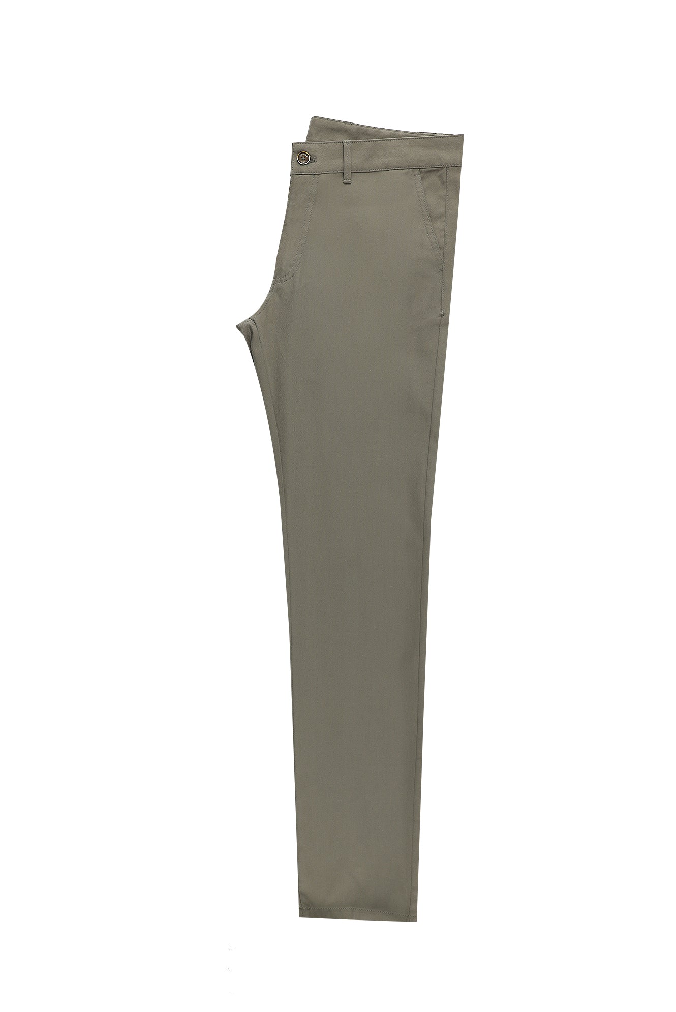 Orta Vizon Slim Fit Dar Kesim Likral? Kanvas / Chino Pantolon-Abdullah Ki??l?