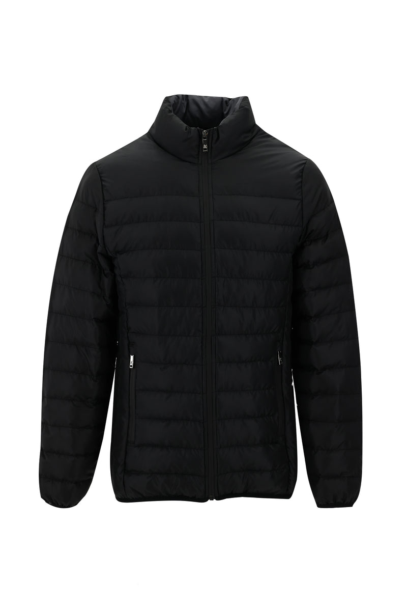 Koyu Siyah Kapitone Spor Mont