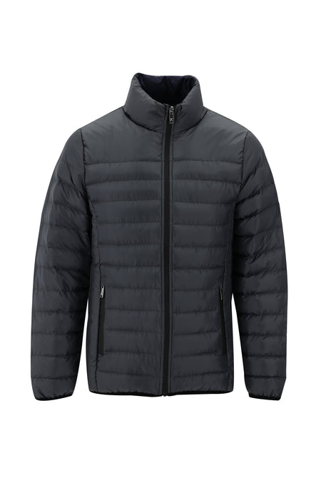 Açık Füme Kapitone Spor Mont