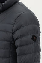 Açık Füme Kapitone Spor Mont