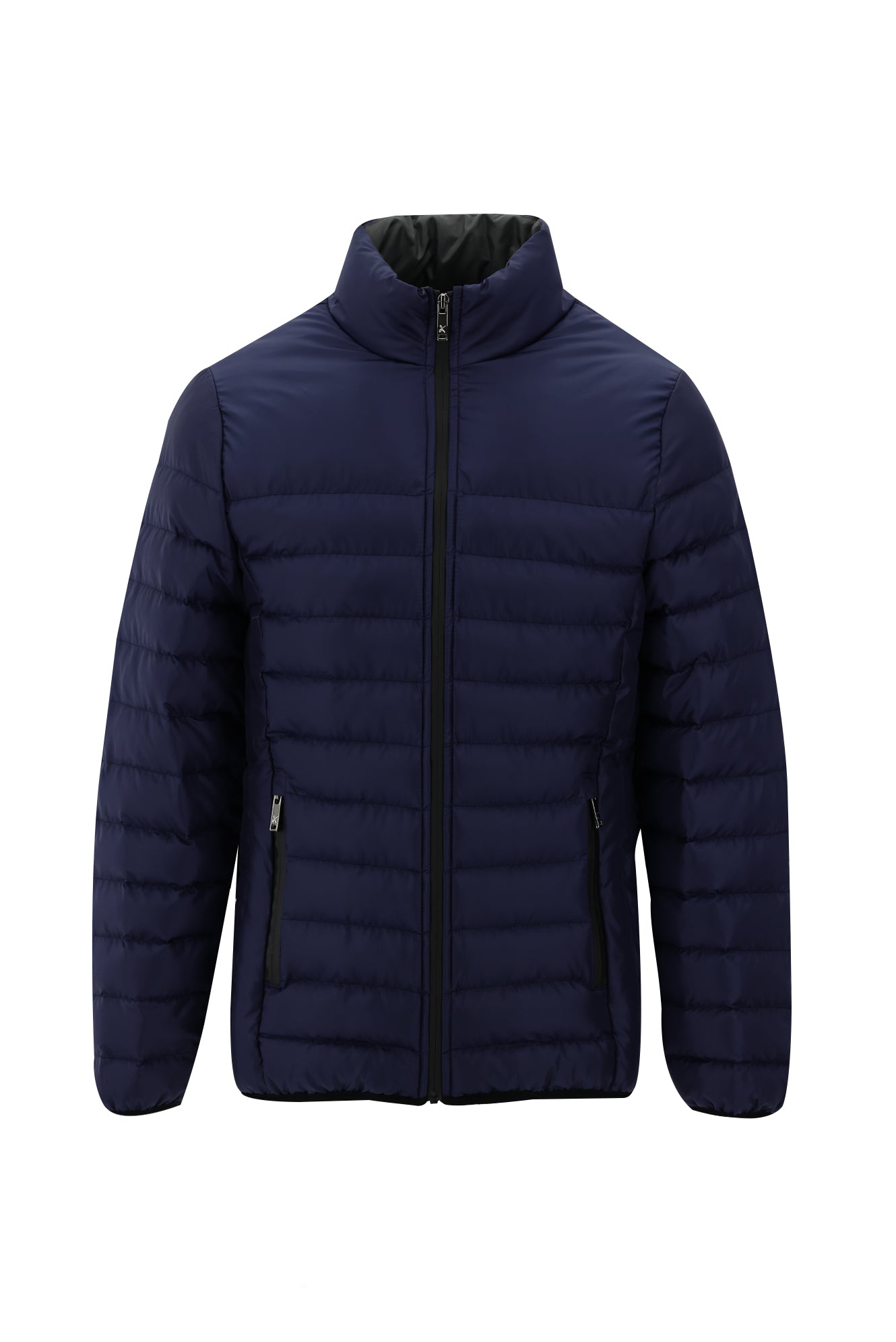 Orta Lacivert Kapitone Spor Mont