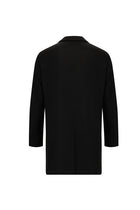 Koyu Kahve Yünlü Kaban