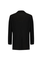 Koyu Kahve Yünlü Kaban