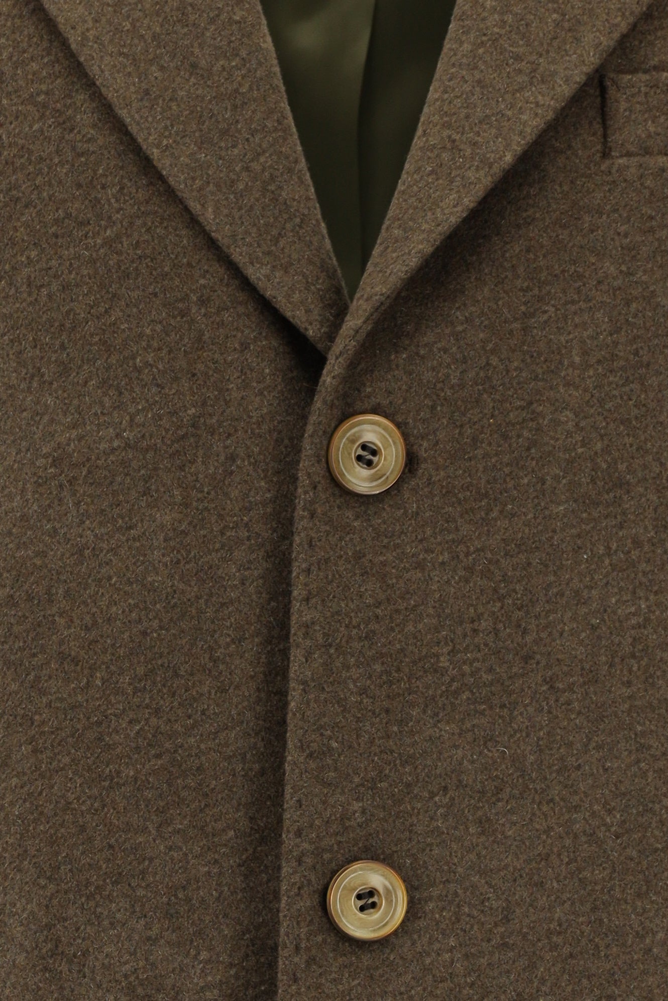 Açık Kahve  Yünlü Kaban