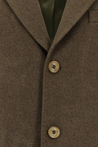 Açık Kahve  Yünlü Kaban