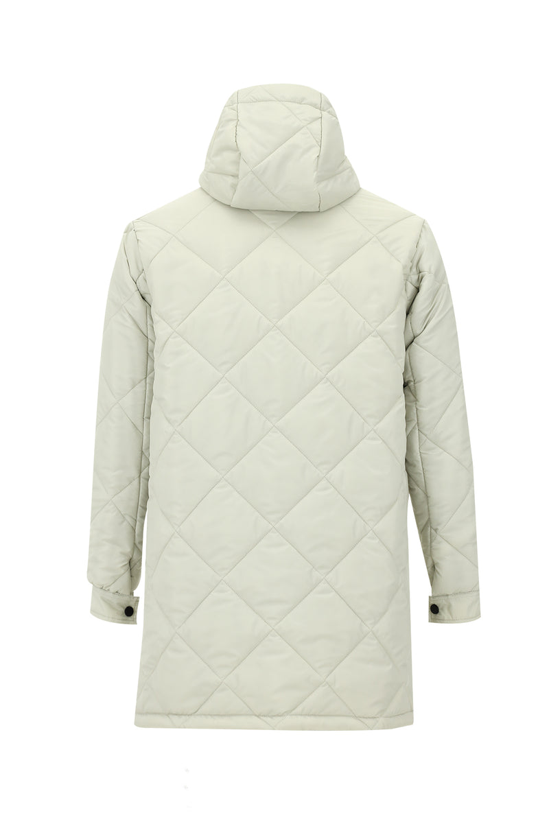 Taş Kapüşonlu Kapitone Spor Kaban