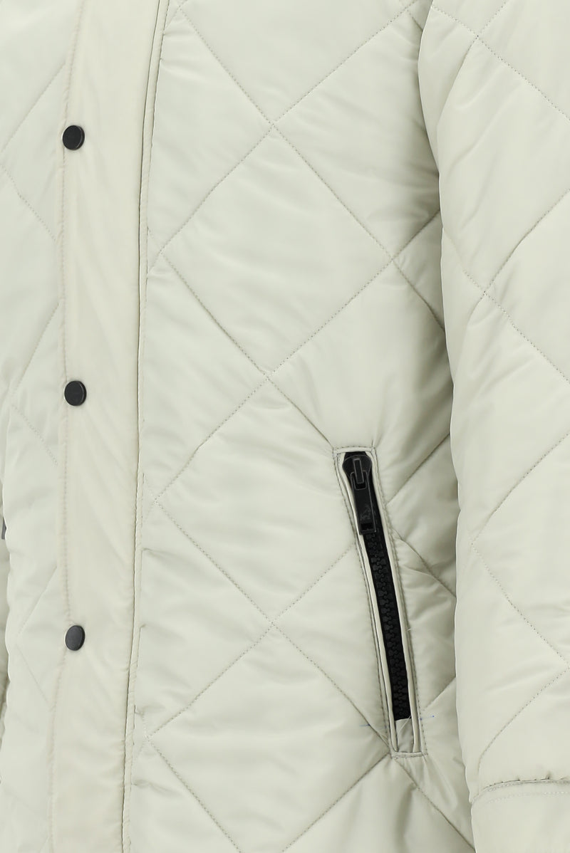 Taş Kapüşonlu Kapitone Spor Kaban