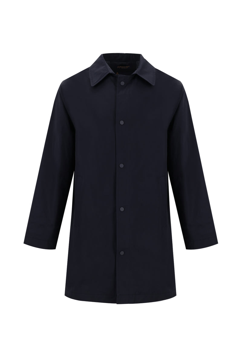 Koyu Lacivert Klasik Pardösü & Trençkot