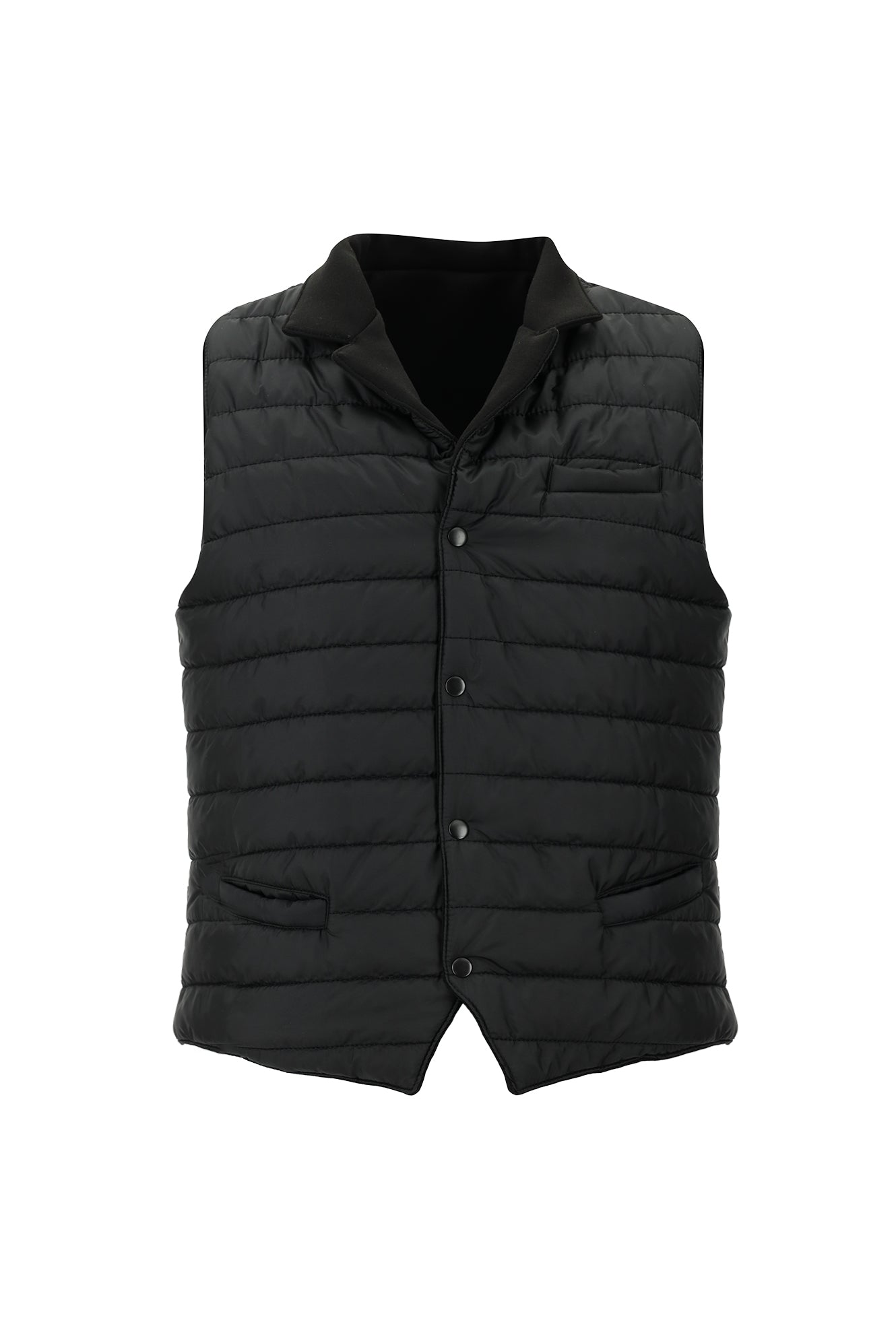 Siyah Çift Taraflı Spor Şişme Yelek