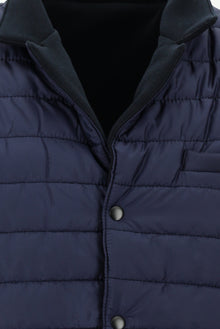 Koyu Lacivert Çift Taraflı Spor Şişme Yelek