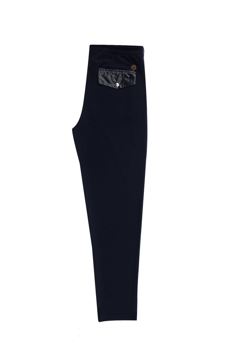 Koyu Lacivert Regular Fit Pamuklu Sweatpant / Eşofman Altı