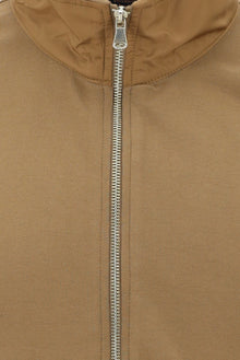 Camel Dik Yaka Regular Fit Fermuarlı Sweatshirt