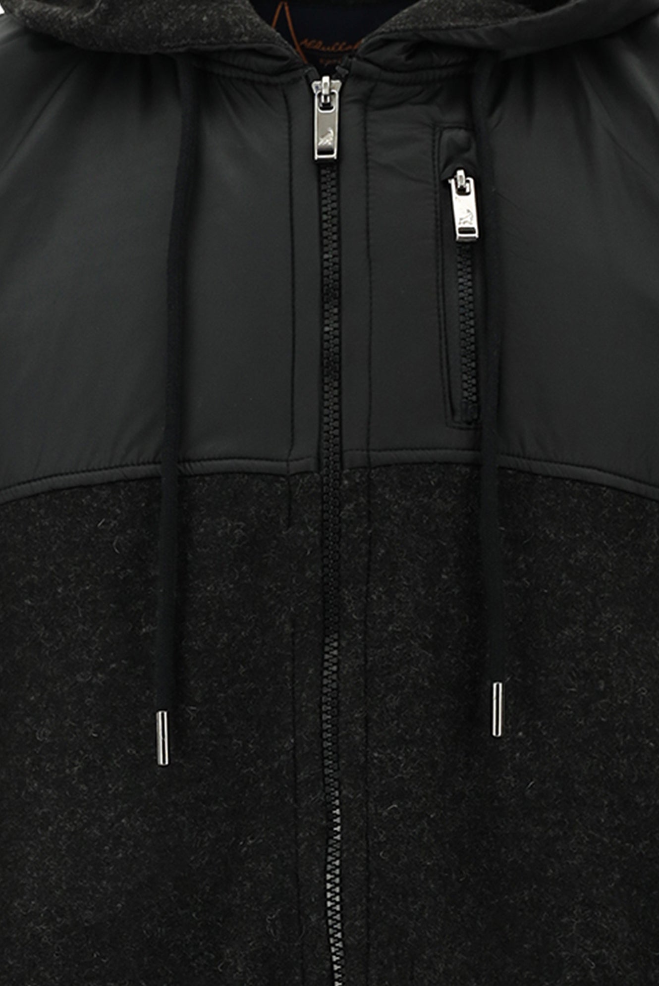 Marengo Kapüşonlu Regular Fit Fermuarlı Yünlü Sweatshirt