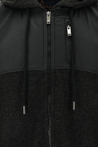 Marengo Kapüşonlu Regular Fit Fermuarlı Yünlü Sweatshirt
