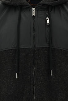 Marengo Kapüşonlu Regular Fit Fermuarlı Yünlü Sweatshirt