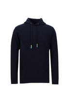 Koyu Lacivert Kapüşonlu Regular Fit Pamuk Sweatshirt