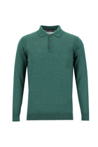 Nefti Polo Yaka Regular Fit Yünlü Triko Kazak