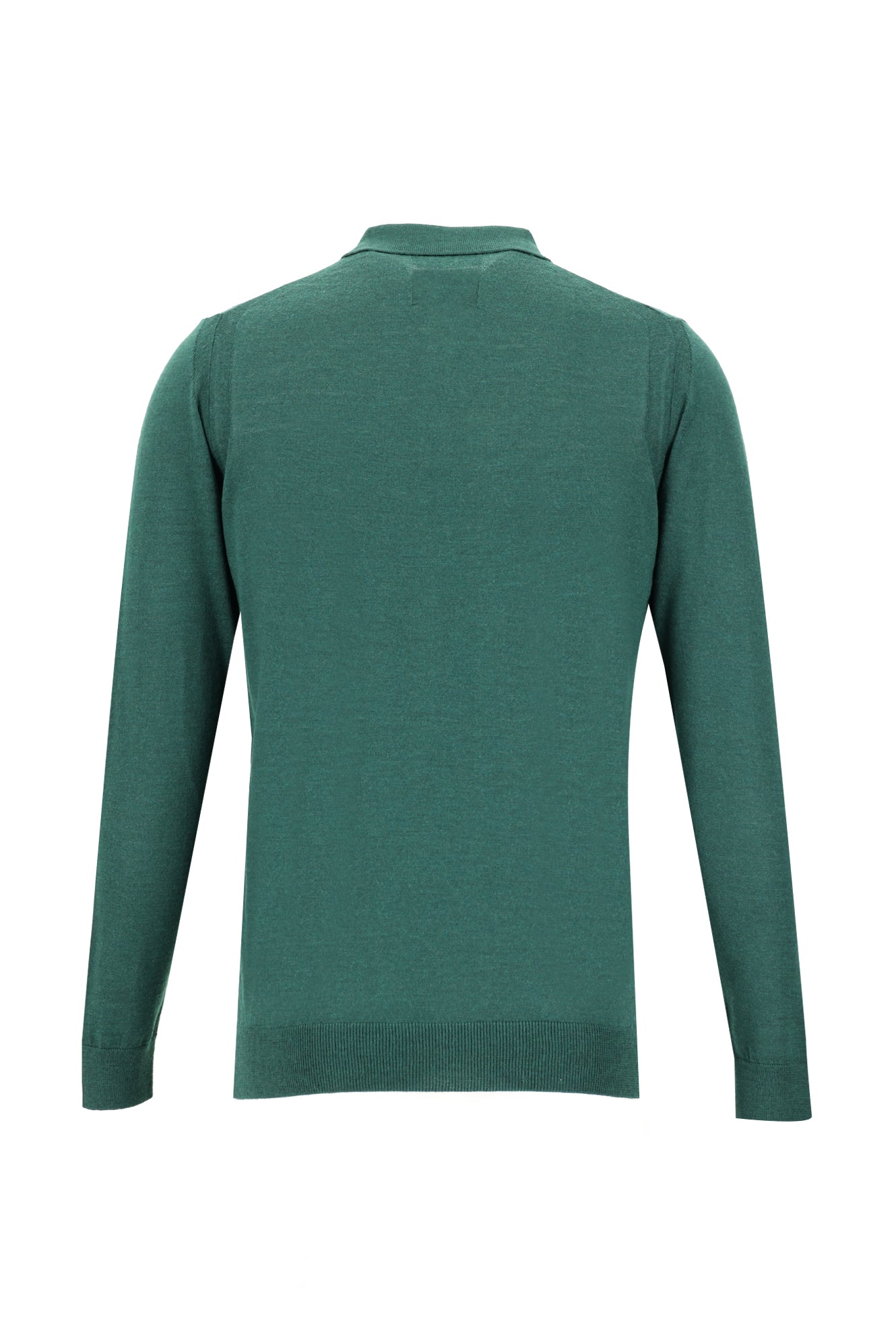 Nefti Polo Yaka Regular Fit Yünlü Triko Kazak