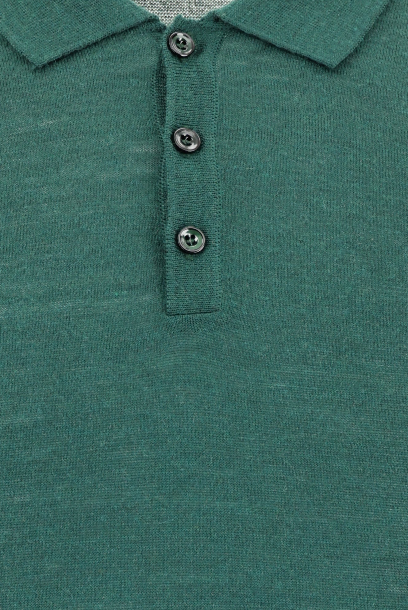 Nefti Polo Yaka Regular Fit Yünlü Triko Kazak