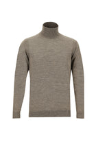 Orta Vizon Balıkçı Yaka Regular Fit Yünlü Triko Kazak