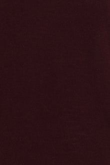 Koyu Bordo V Yaka Regular Fit Yünlü Triko Kazak