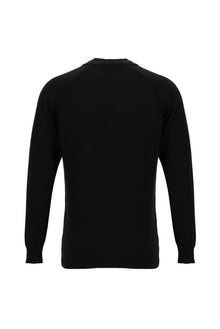 Siyah Yarım Balıkçı Yaka Slim Fit Dar Kesim Triko Kazak