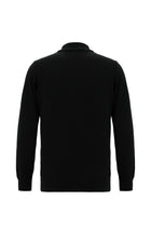 Siyah Yarım Balıkçı Yaka Slim Fit Dar Kesim Pamuklu Triko Kazak