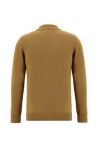 Camel Yarım Balıkçı Yaka Slim Fit Dar Kesim Pamuklu Triko Kazak