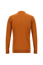 Orta Turuncu Yarım Balıkçı Yaka Regular Fit Yünlü Triko Kazak