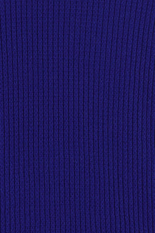 Saks Mavi Bisiklet Yaka Regular Fit Desenli Triko Kazak