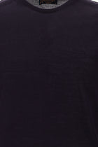 Koyu Mor Bisiklet Yaka Regular Fit Yünlü Triko Kazak