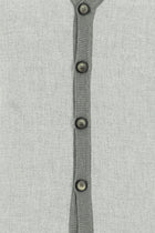 Açık Gri Melanj Pamuklu Triko Yelek