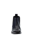 Koyu Lacivert Deri Bot