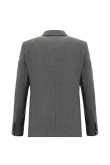 Koyu Füme 6 Drop Regular Fit Standart Kesim Yünlü Klasik Ceket-Abdullah Ki??l?
