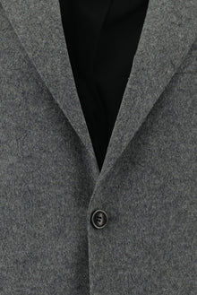 Koyu Füme Regular Fit Yünlü Klasik Ceket