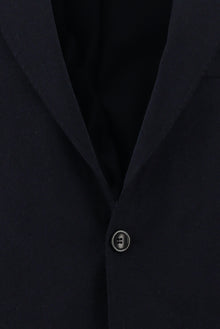 Koyu Lacivert Regular Fit Yünlü Klasik Ceket