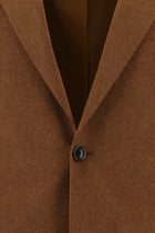 Taba Regular Fit Yünlü Klasik Ceket