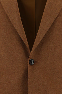 Taba Regular Fit Yünlü Klasik Ceket