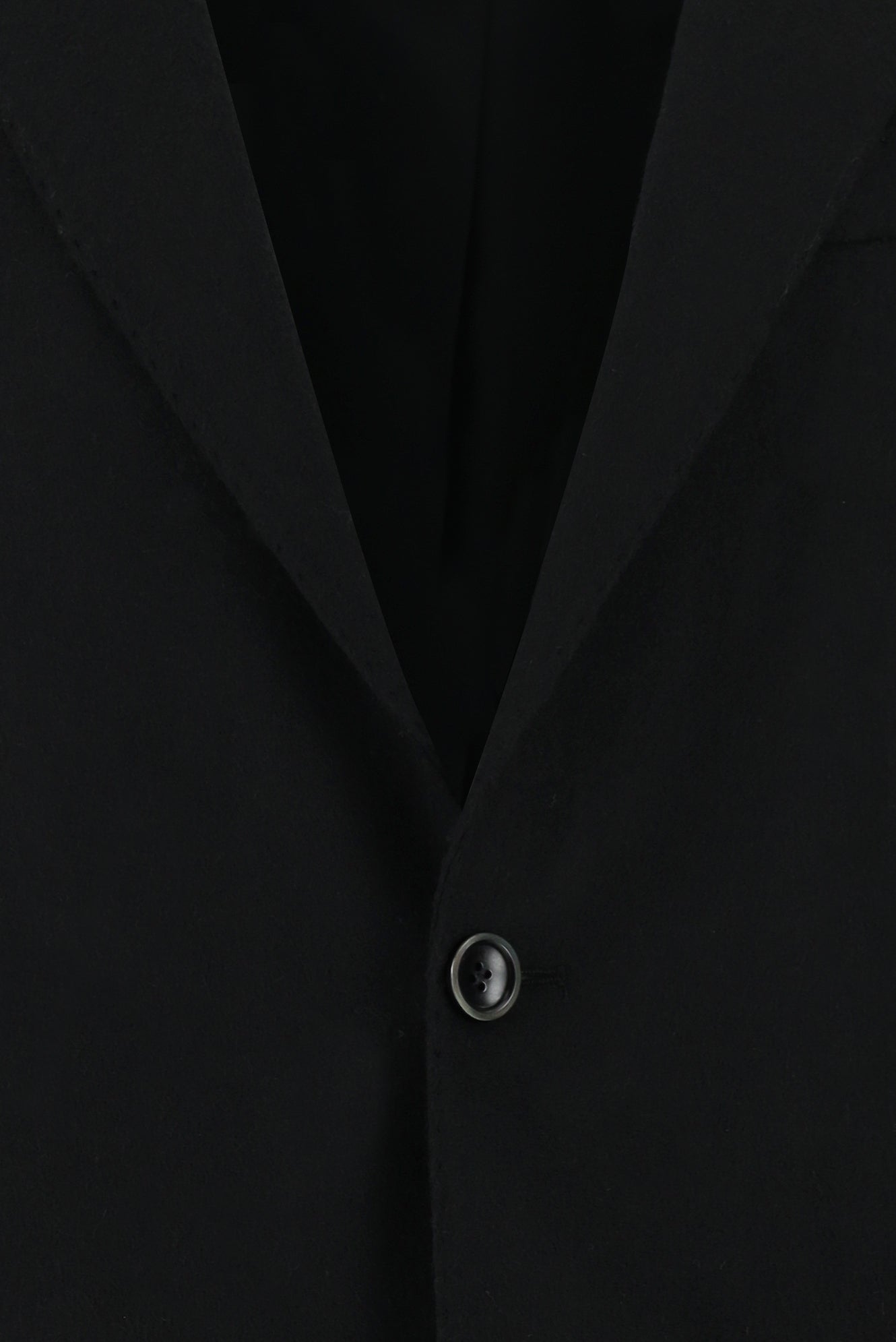 Siyah Relaxed Fit Rahat Kesim Yünlü Klasik Ceket