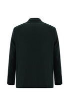 Koyu Ye?il 4 Drop Relaxed Fit Rahat Kesim Yünlü Klasik Ceket-Abdullah Ki??l?